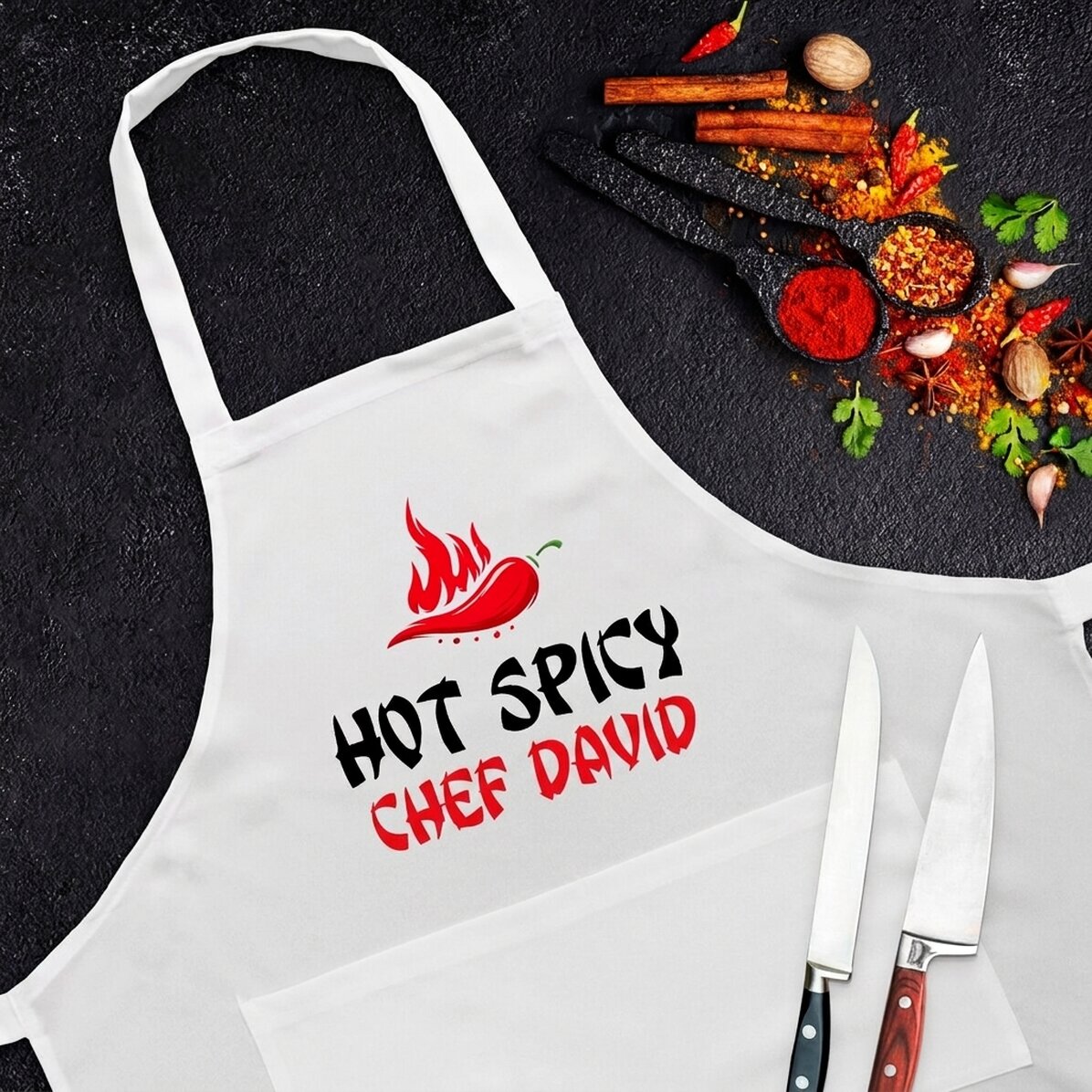 Modello personalizzato con testo - Spicy