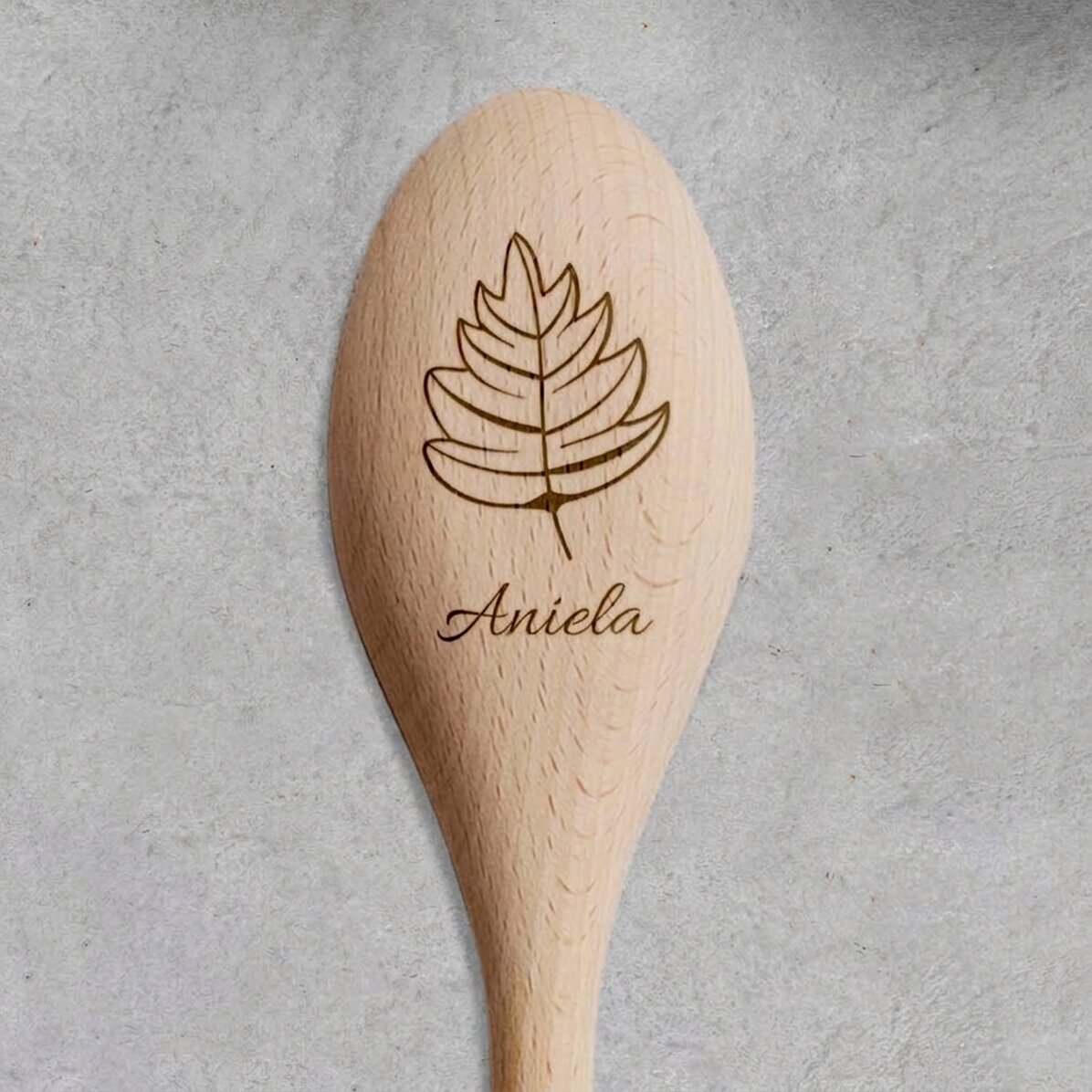 Cucchiaio di legno personalizzato - Sapori d