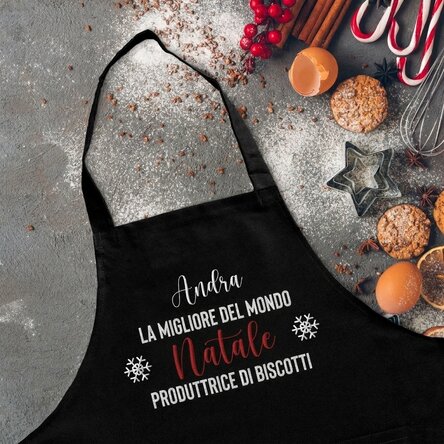 Confezione personalizzata con testo - Il miglior stampo per biscotti di Natale