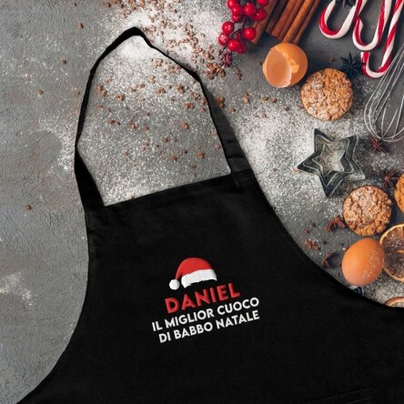 Set personalizzato con testo - Santa