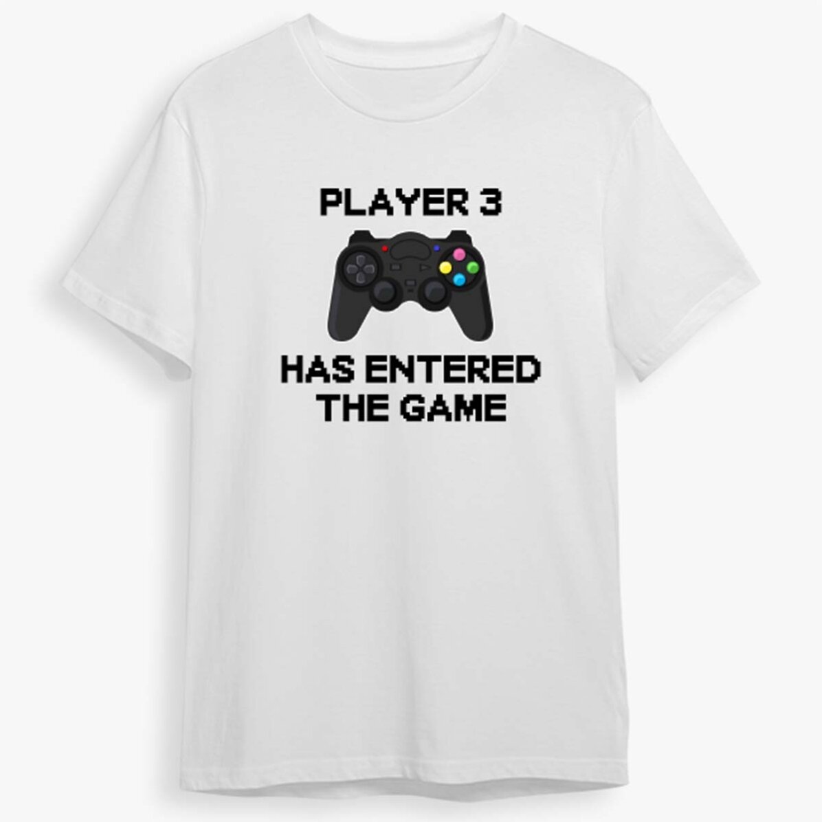 Customised cotton T-shirt for children/adults - Video games