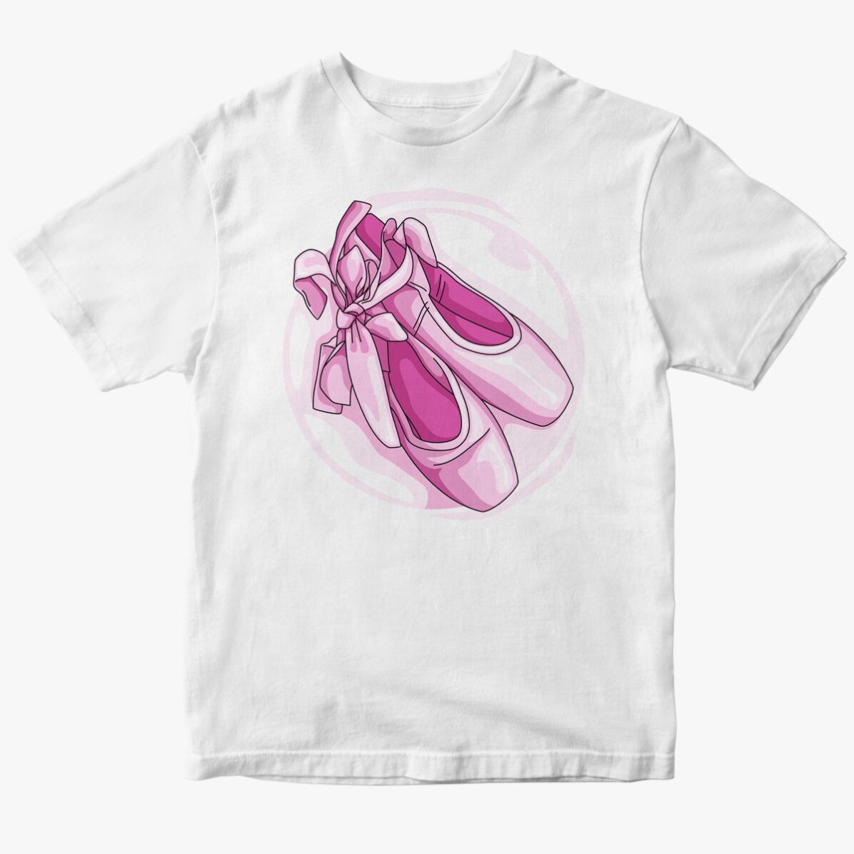 Personalised cotton T-shirt for children - Ballerina