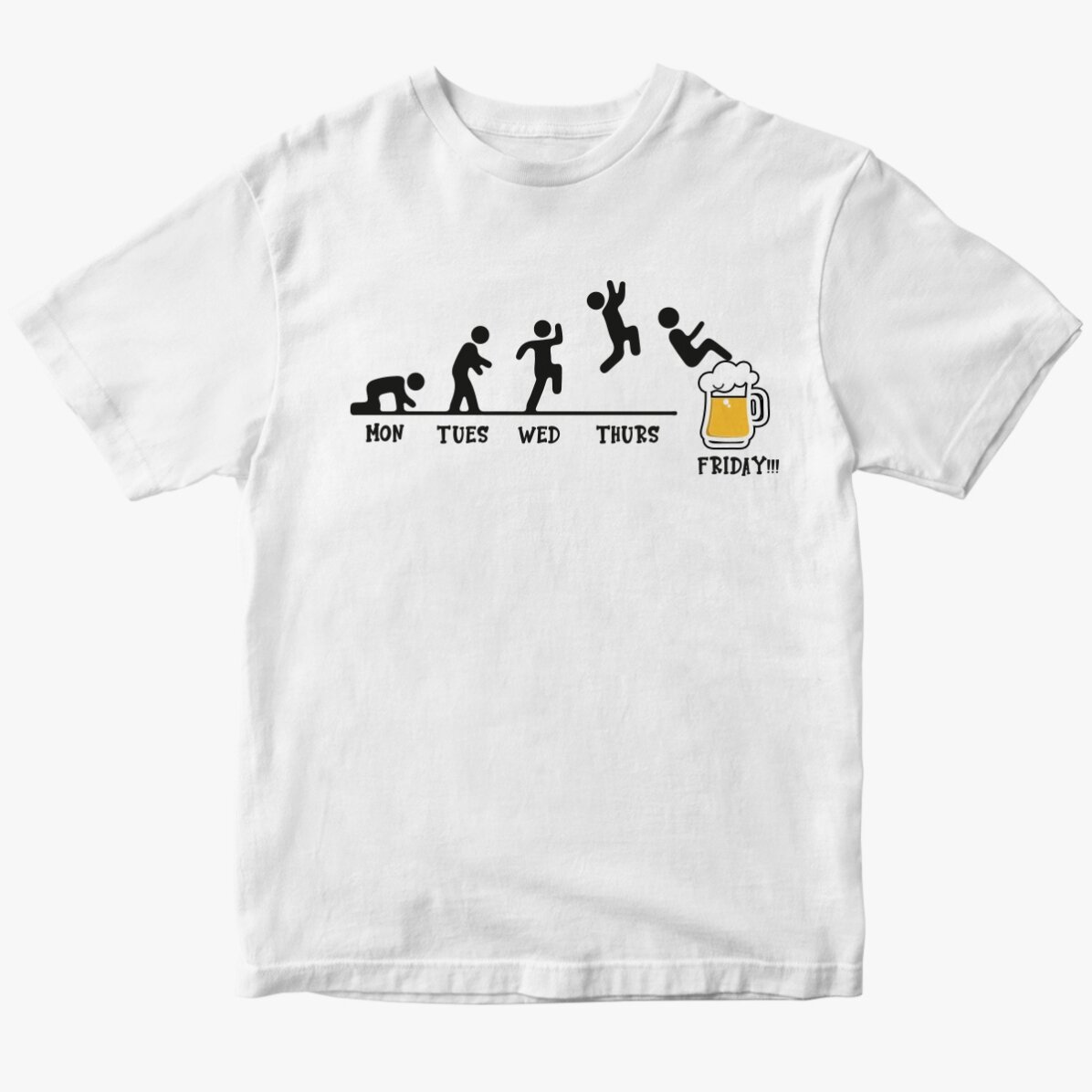 Maglietta in cotone personalizzata - Beer Time
