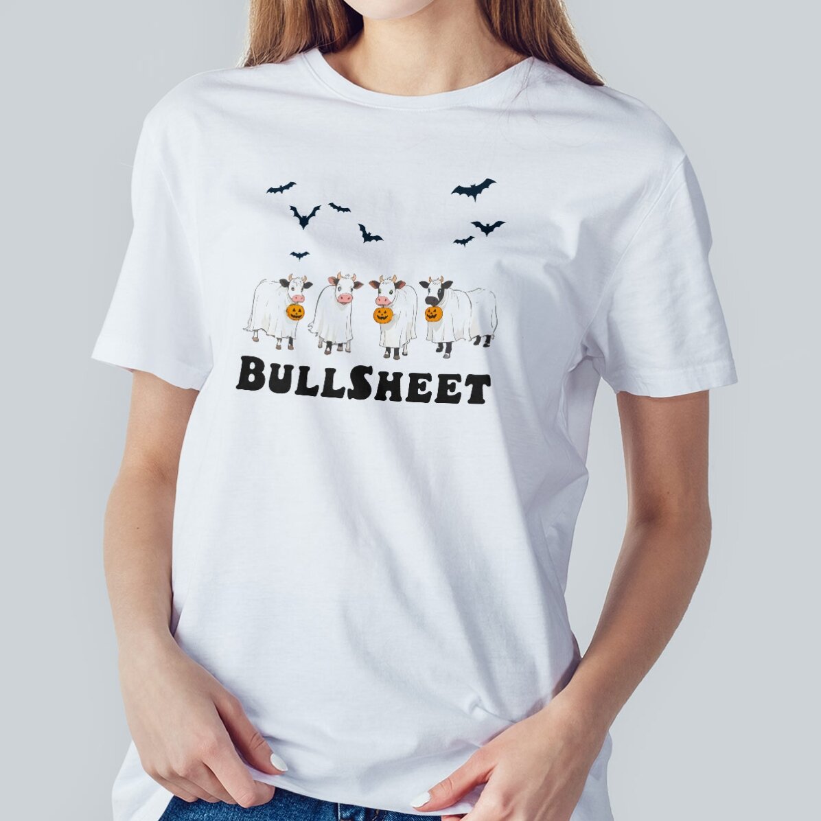 Maglietta in cotone personalizzata con scritta - BullSheet