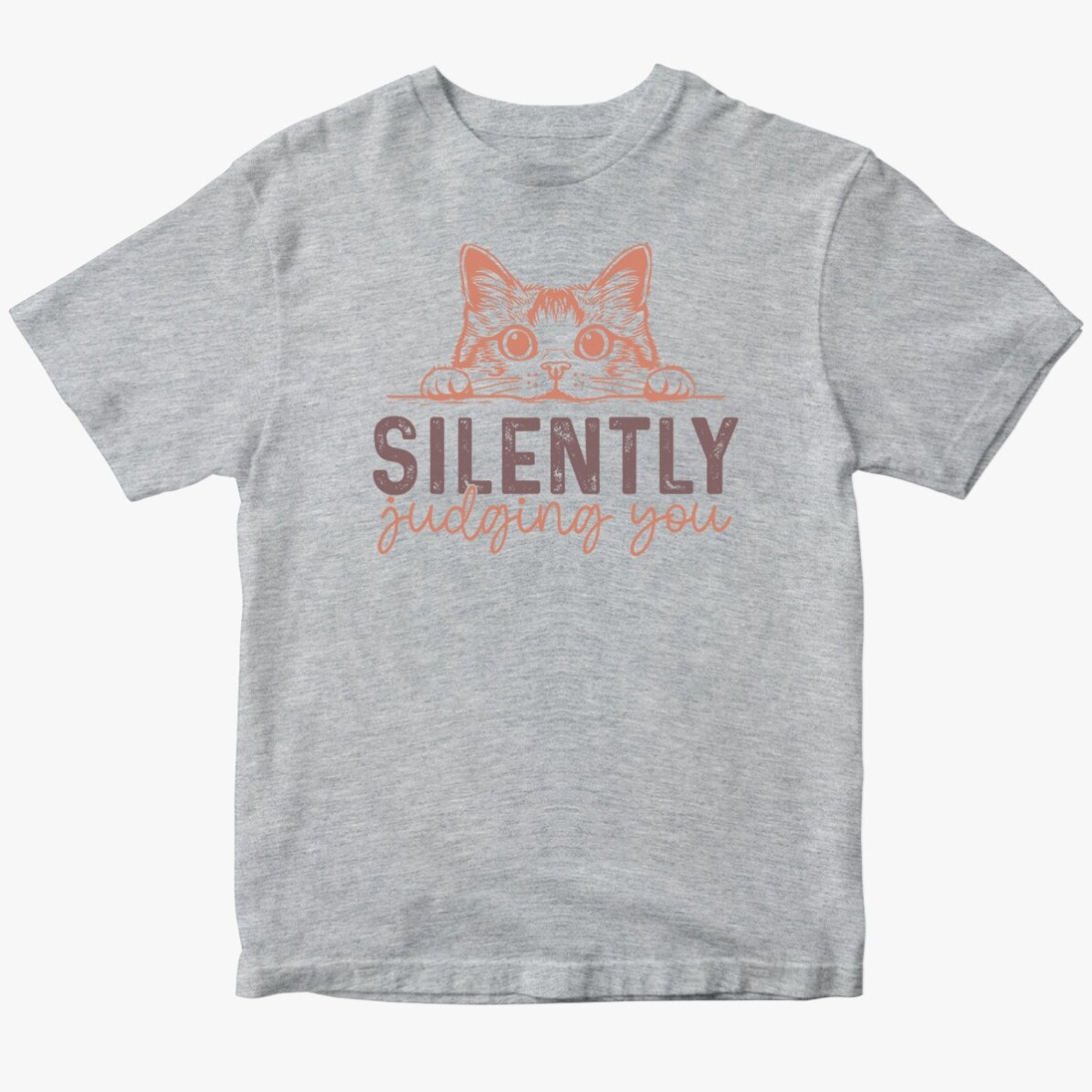 Maglietta in cotone personalizzata - Judging you