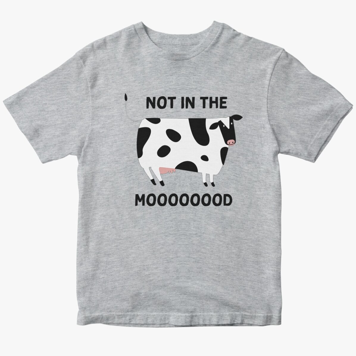 Maglietta in cotone personalizzata - Not in the MOOd