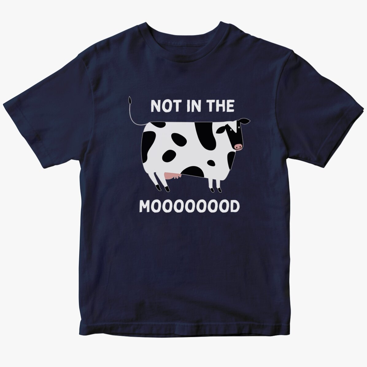Maglietta in cotone personalizzata - Not in the MOOd
