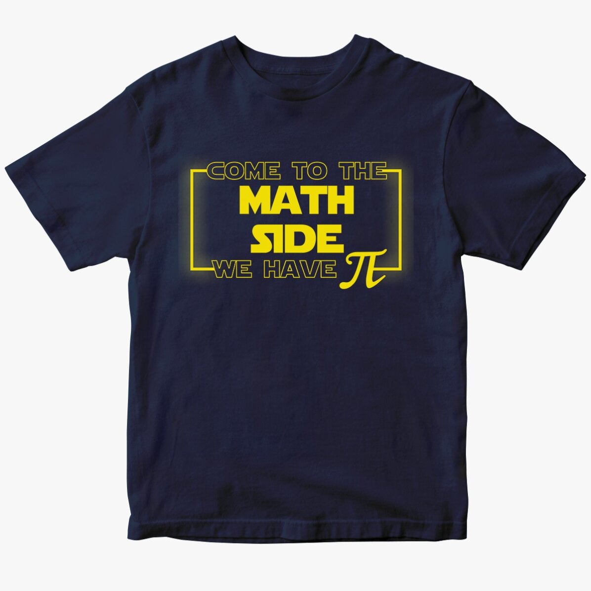 Maglietta in cotone personalizzata - Math Side