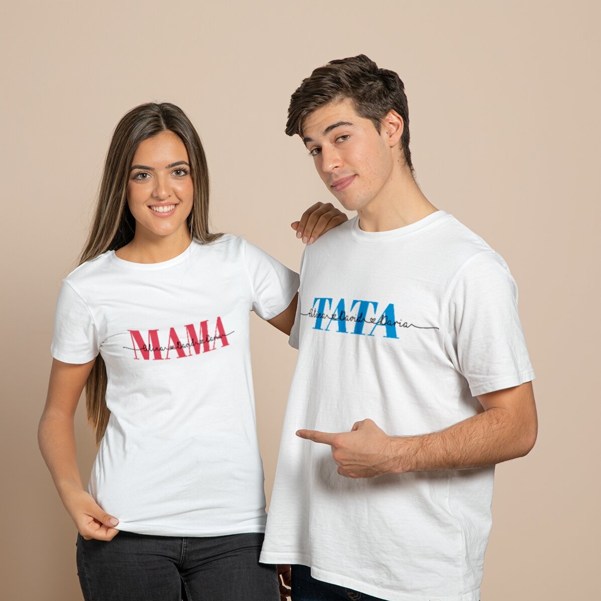 Maglietta personalizzata con scritta - Family