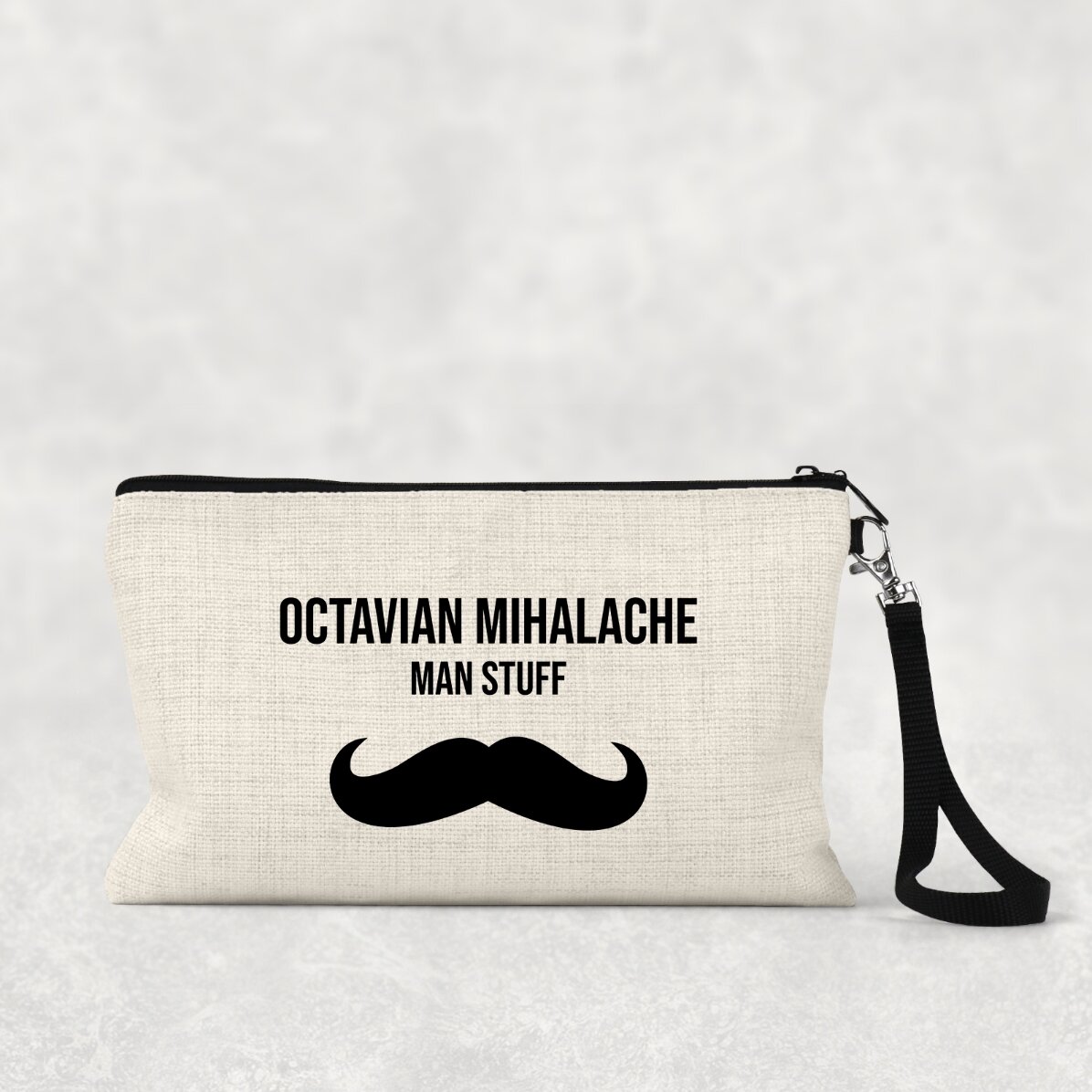 Set di accessori da uomo personalizzato con scritta - Moustache