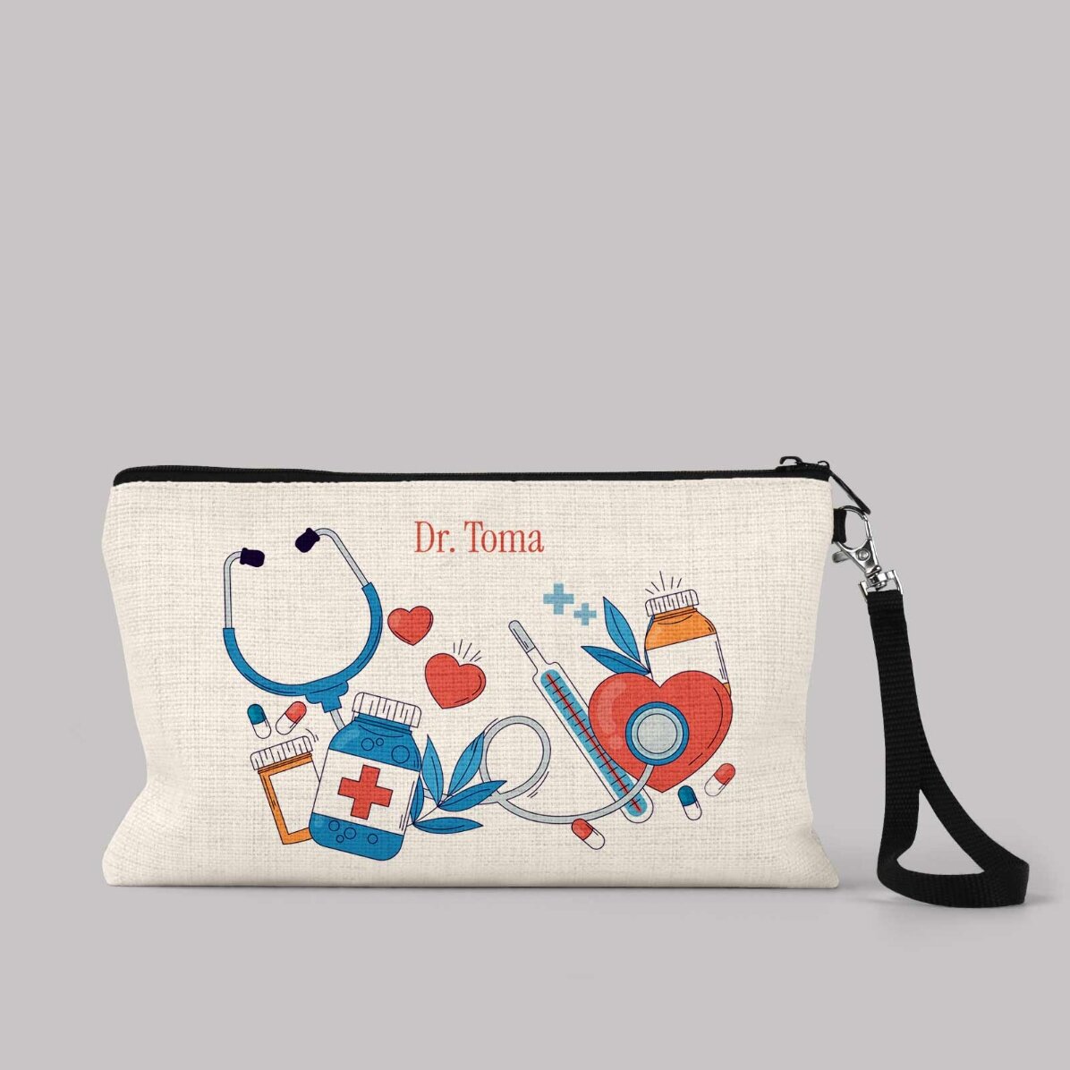 Set di accessori personalizzato con scritta - Dottore