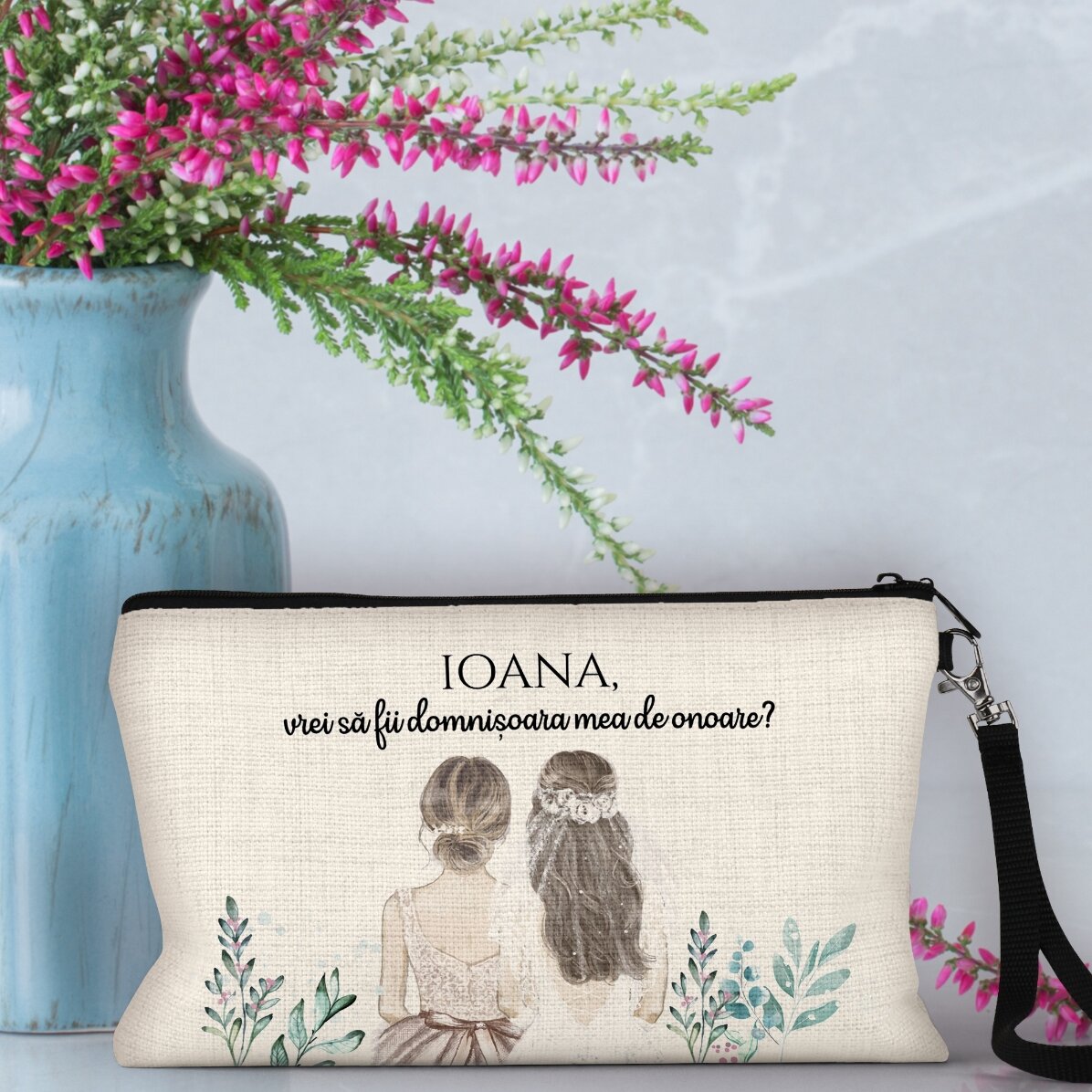 Kit trucco personalizzato con scritta - Damigella d