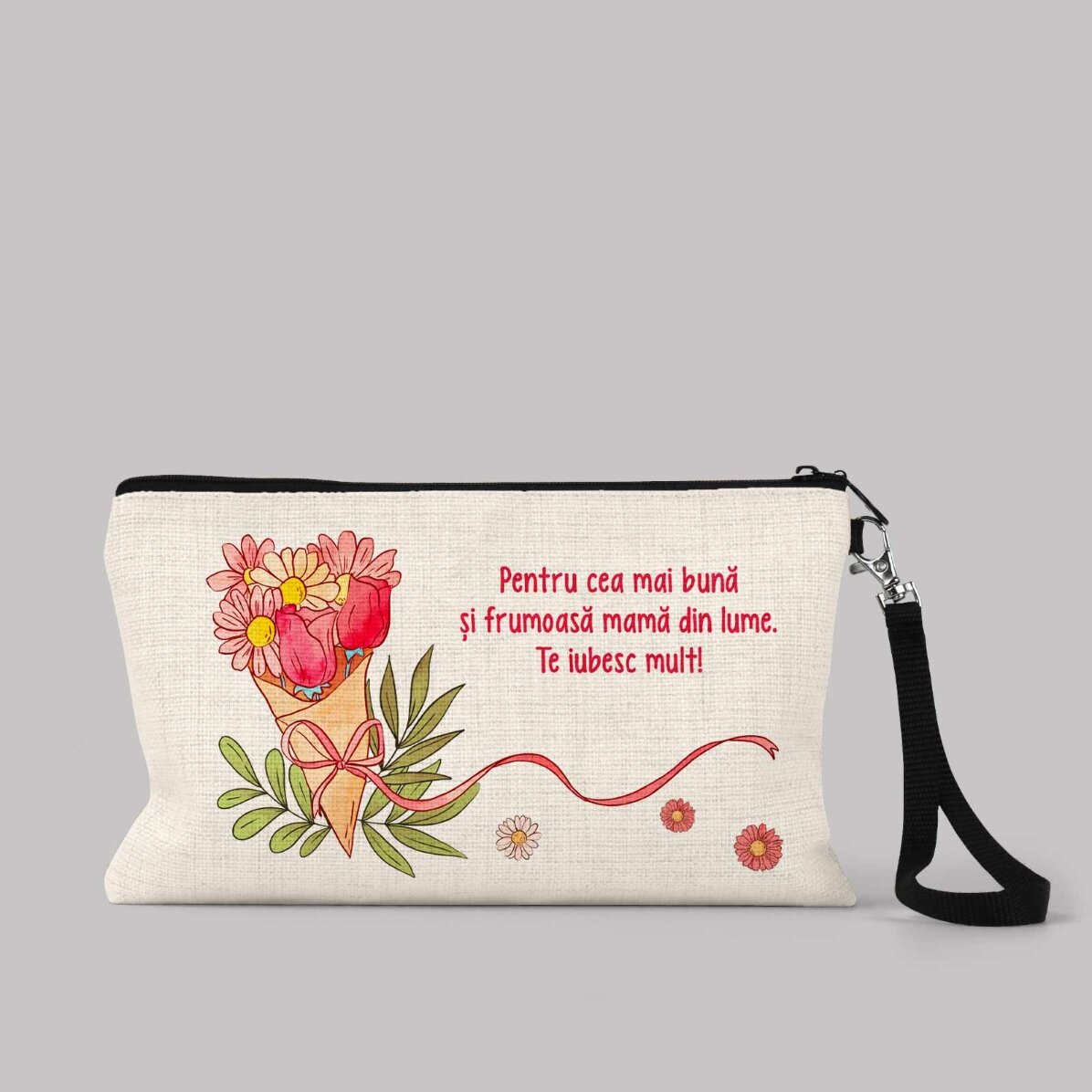 Kit trucco personalizzato con scritta - Flowers