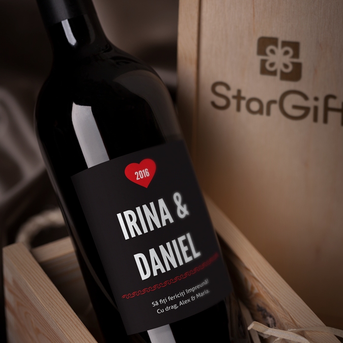 Vino personalizzato dell