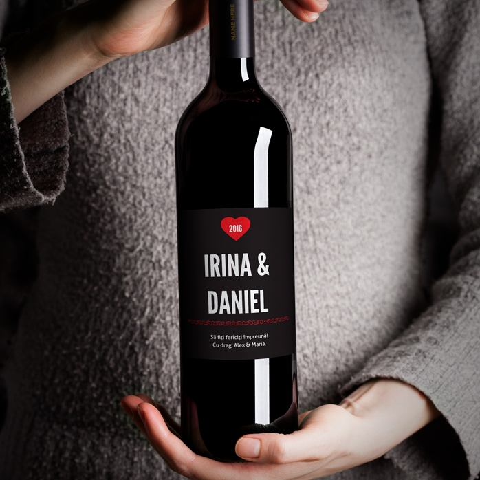 Vino personalizzato dell
