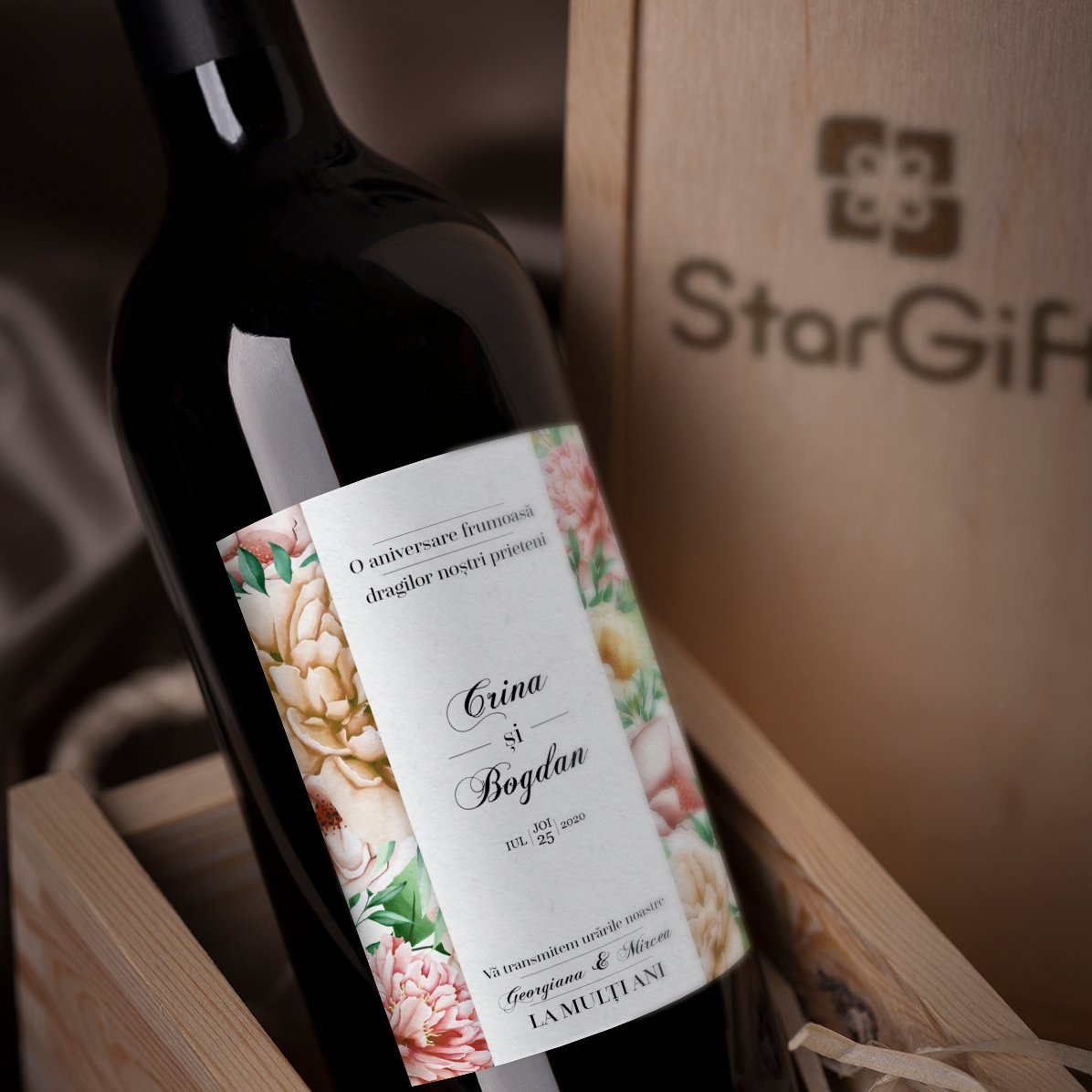 Vino personalizzato con dedica - Buon compleanno