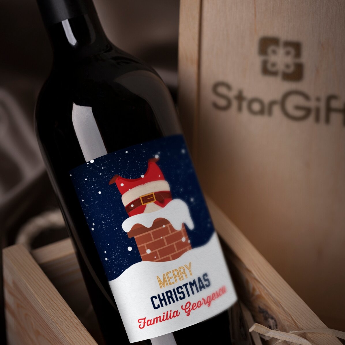 Vino personalizzato con scritta - Bottom