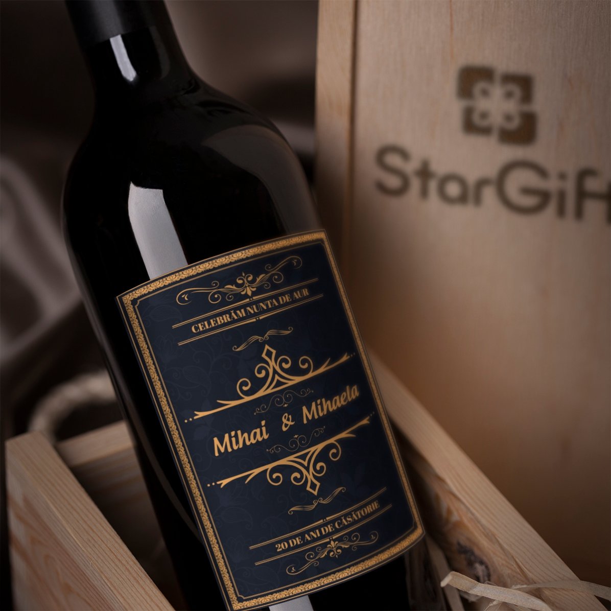 Vino personalizzato con dedica - Celebrazione