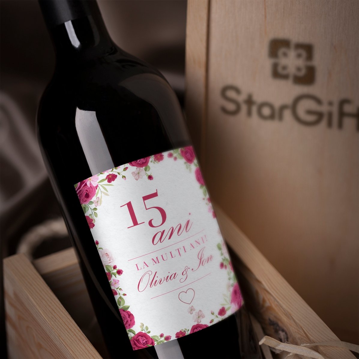Vino personalizzato con dedica - Insieme