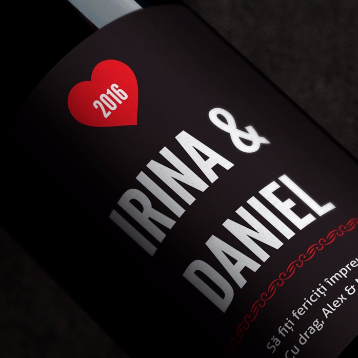 Vino personalizzato dell