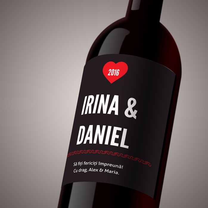 Vino personalizzato dell