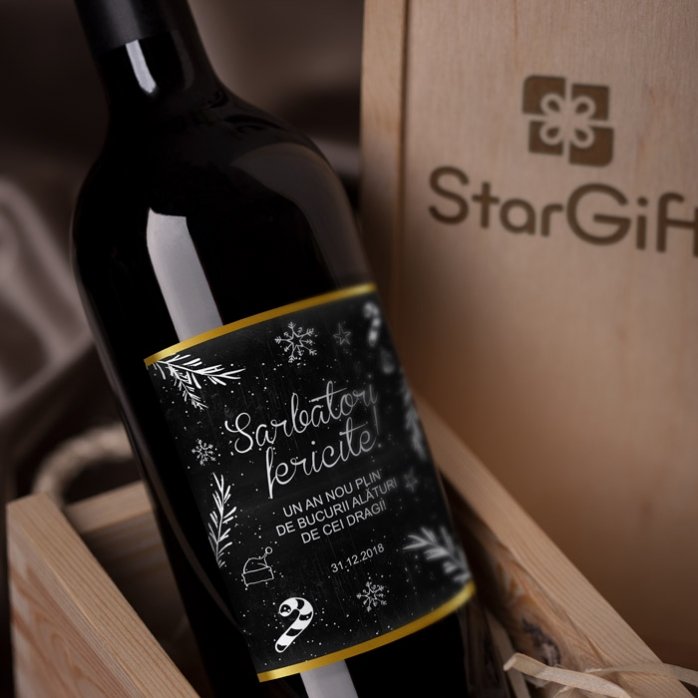 Vino personalizzato - Christmas Time