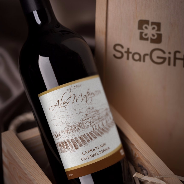 Vino personalizzato - annata premium