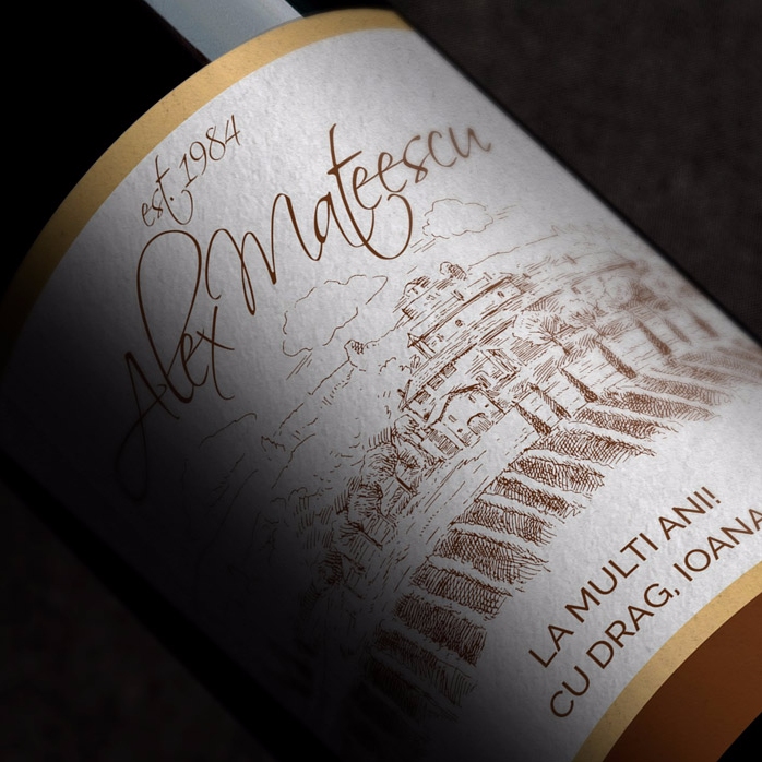 Vino personalizzato - annata premium