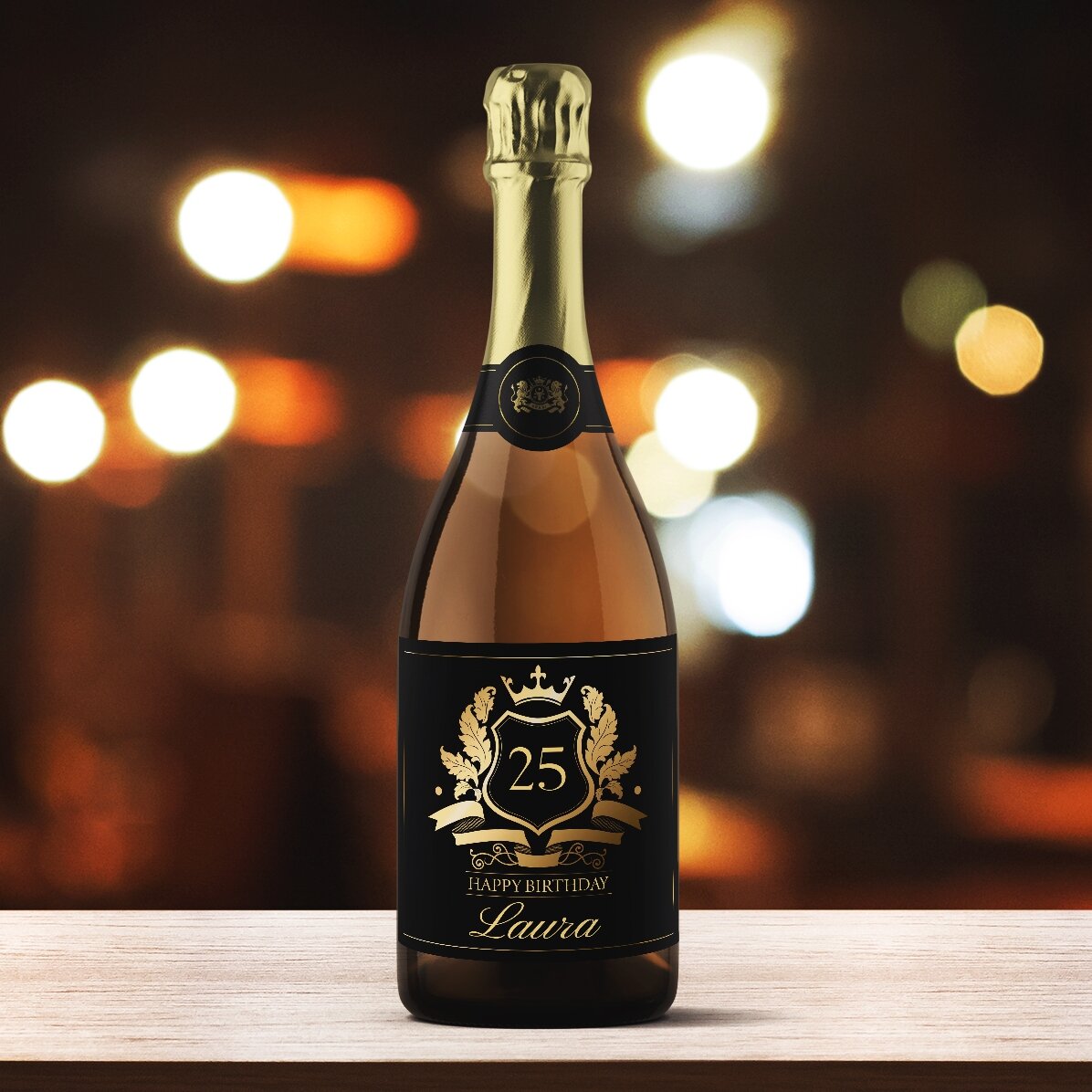 Spumante personalizzato con scritta - Royalty