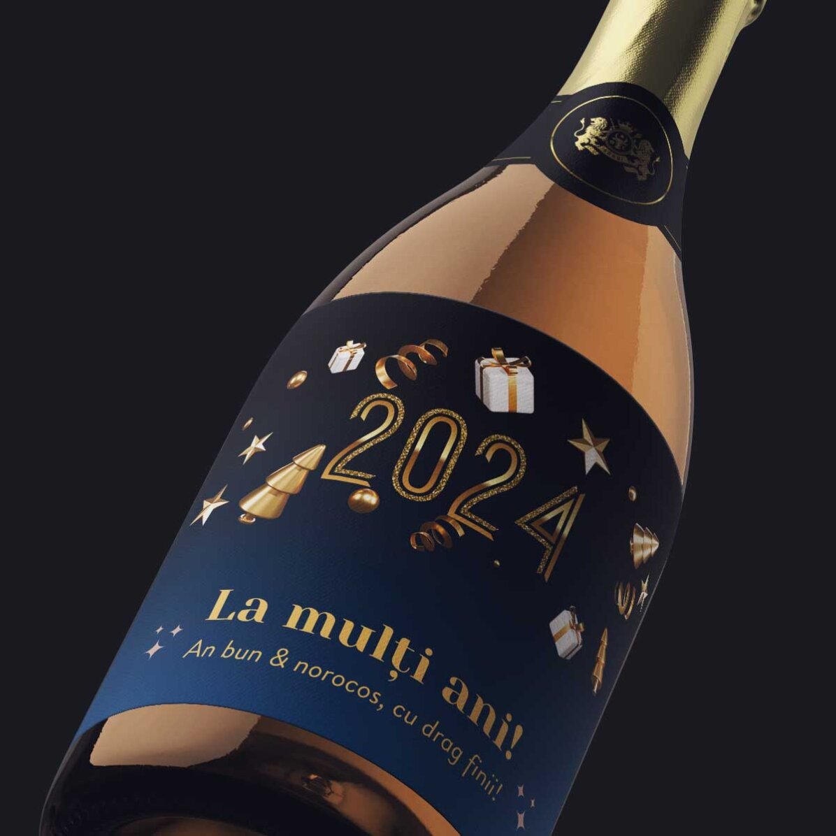 Spumante personalizzato con scritta - Buon compleanno!