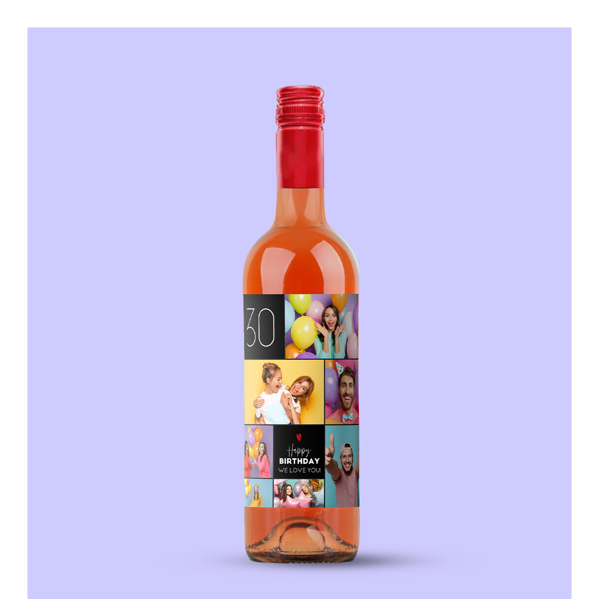 Vini personalizzati per i compleanni