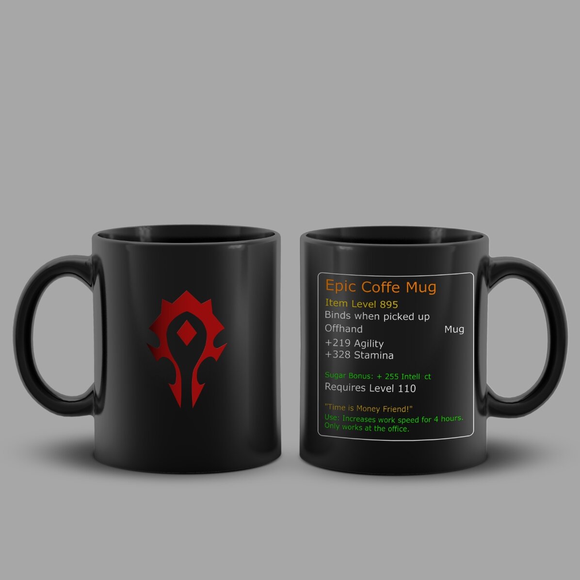 Tazza da caffè Epic di World of Warcraft
